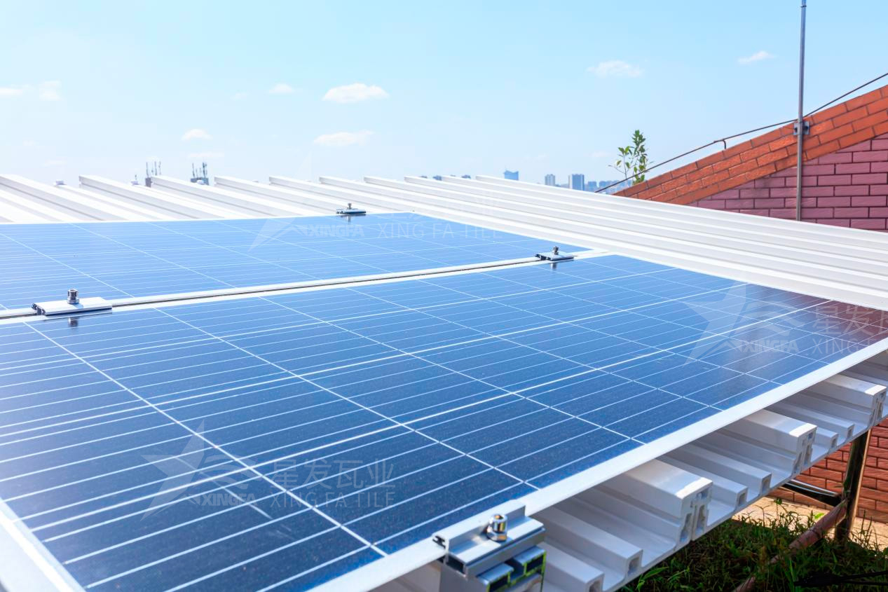 長知識了！廠房屋頂安裝光伏瓦的一大好處原來是它