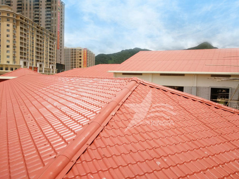 陽春花園酒店樹脂瓦工程：獨(dú)特美學(xué)與卓越品質(zhì)相結(jié)合！