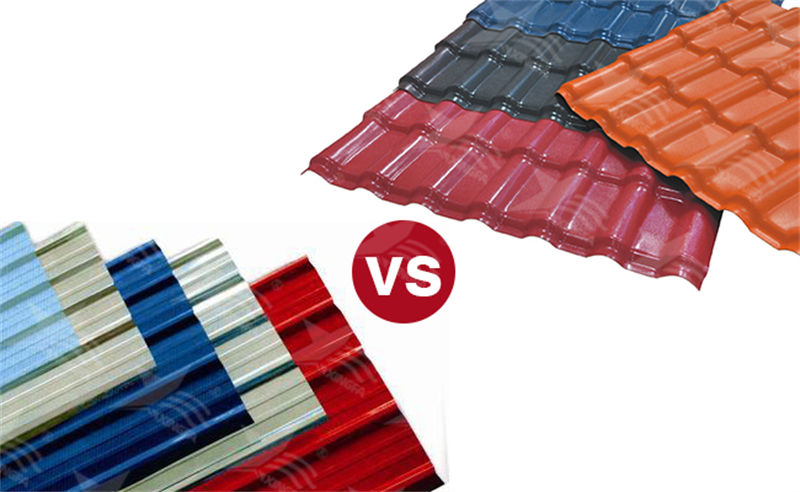 樹脂瓦與PVC瓦的對比，如何選擇適合你的屋頂材料？